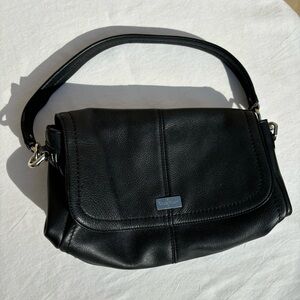 Cole Haan Black Leather Shoulder Bag